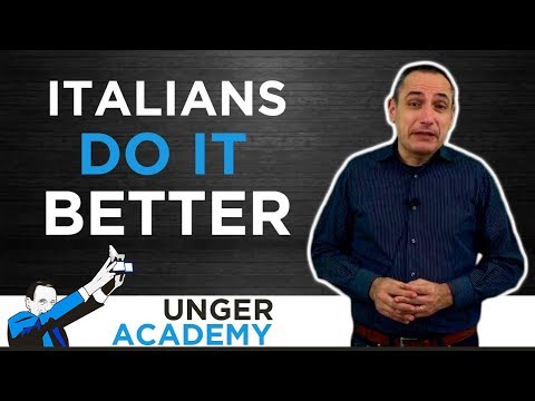 Italians do it better