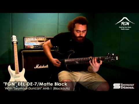 FGN Guitars Japan | EEL-DE7 Electric Guitar | Demo & Review With John Browne (Monuments)