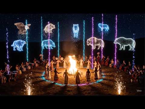 Orchestral/Tribal Drum Trance | Hypnotic Percussion & Epic Atmos 125–128 BPM + VEO3: Tribal Symphony