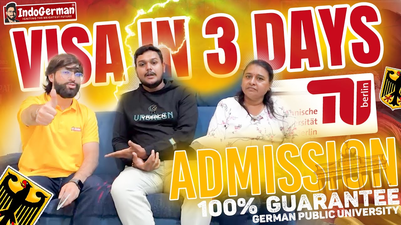 How to Secure Admit at T.U. Berlin?How to Get German Visa in 3 Days?Fastest Germany Visa Appointment