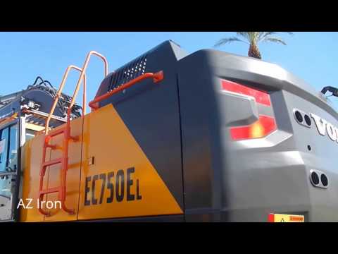 Volvo EC750E Excavator at MINExpo 2016