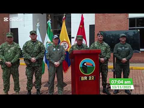 Ejército reporta neutralización de 25 integrantes de disidencias en operación en Calamar, Guaviare