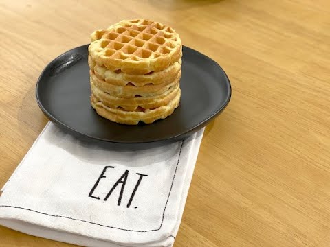 Wonder Bread Keto Chaffle Recipe (Keto White Bread)
