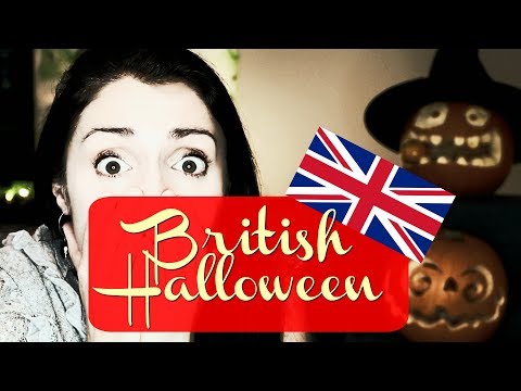 British Halloween - How We Celebrate…: English ESL video lessons