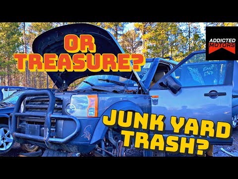 Rare Find! Junk Yard Land Rover LR3 And Yard Walk - Good Bits OR More Unusable Garbage..