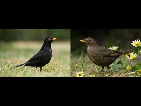 青:営巣地 緑:一年中存在 黄土:非繁殖