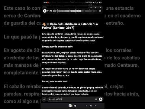 ---🐴 El Caso del Caballo en la Estancia “La Palma” (Soriano, 2017)