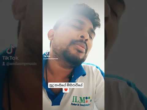 Ajith Bandara - Sudu Hansiye Mihiraviye voice cover by Amila Madhushan