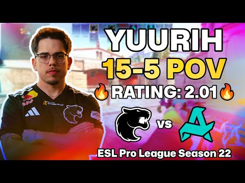 🔥 YUURIH POV: INFERNO UNKILLABLE vs Aurora! | ESL Pro League Season 22