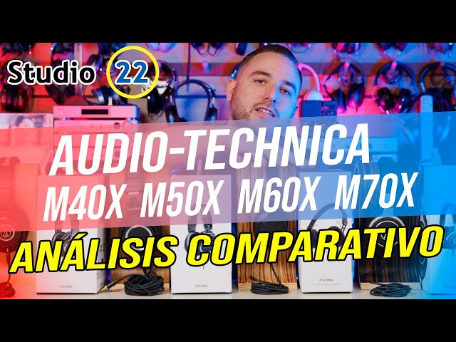 Vídeo relacionado con Audio-Technica M40x Auriculares Profesionales para Monitorización en Estudio Negro