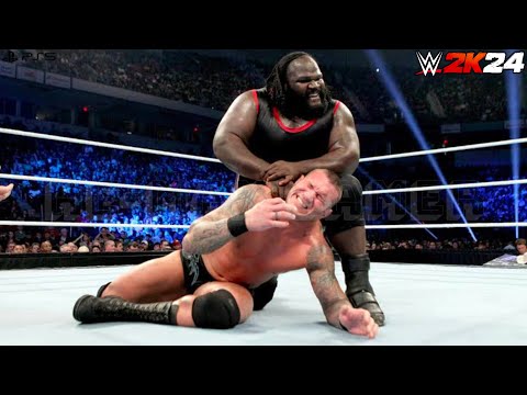 WWE 2K24 - Randy Orton vs Mark Henry - Full Match at Main Event
