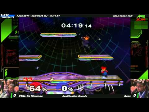 Apex 2014 - CTRL DJ Nintendo vs Boss - SSBM