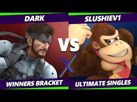 S@X 424 - Dark (Snake) Vs. Slushiev1 (Donkey Kong) SSBU Smash Ultimate