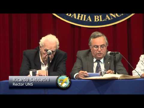 Eduardo Pavlosky - Honoris Causa - UNS