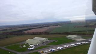 preview picture of video 'Take off from Kemble (EGBP) in G-ROLY on 26/11/2013'