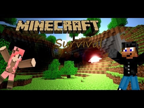 Let's Play Minecraft Survival mit MrApplepie und der unbekannten Stimme 1/5