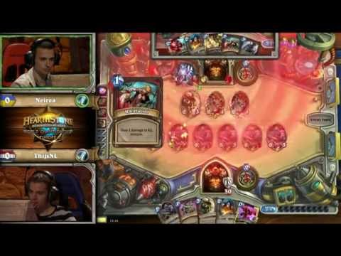 ThijsNL vs Neirea Finale  Hearthstone European Championship 2015