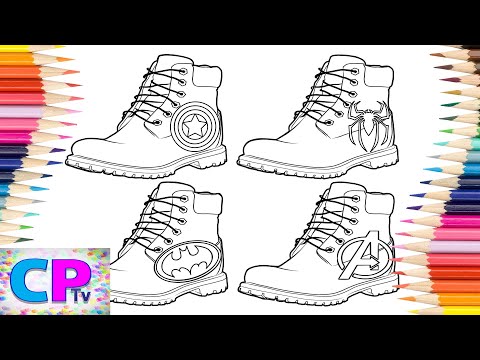 Superheroes Logo Coloring Pages/Logo Superheroes Shoes/Poylow - Got Me(feat. Nito-Onna)[NCS Release]