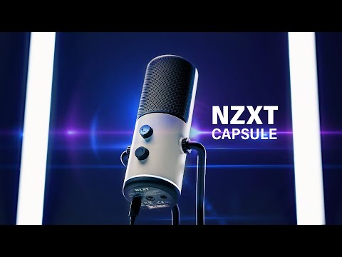 NZXT Capsule Cardioid USB Matte White