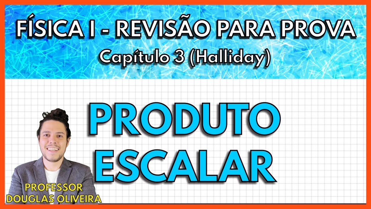 [REVISÃO FÍSICA 1] Produto Escalar (Capítulo 3 Halliday)
