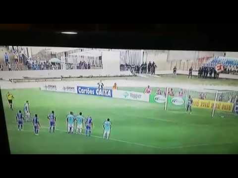 Gols de CSA 1 x 2 Itabaiana pela Copa do Nordeste 11-02-2017