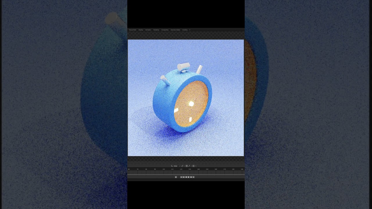 Clock 3d icon #shorts