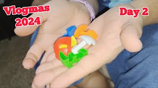 Vlogmas Day 2 Advent Calendar Puzzle Stumps Dad