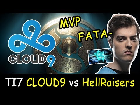 Dota2 The International 2017: Cloud9 (Dire) vs HellRaisers (Radiant) highlights