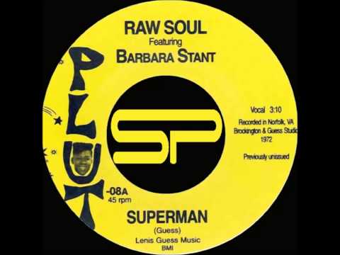 FUNK 45t - RAW SOUL & BARBARA STANT - Superman - 2009 Plut