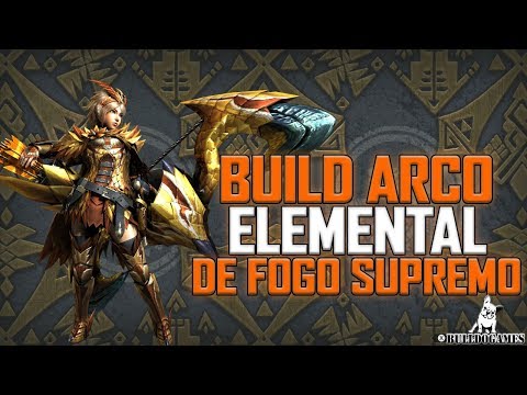 Monster Hunter World - BUILD ULTIMATE FIRE BOW!