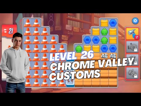 How to complete Level 26 Chrome Valley Customs