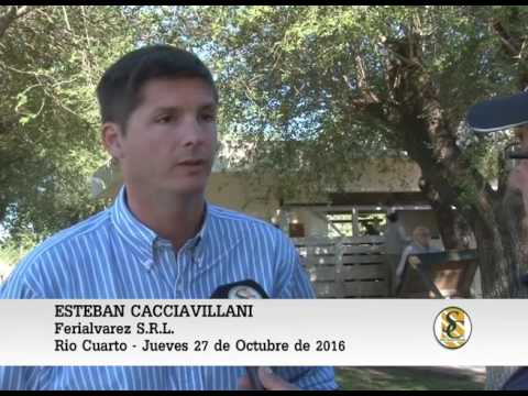 27-10-16 Nota Esteban Cacciavillani - Cabaña La Cleides y La Barrancosa - Rio Cuarto.