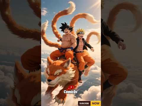 From Fatty to Muscular:  Goku’s Epic Transformation with Naruto’s Help