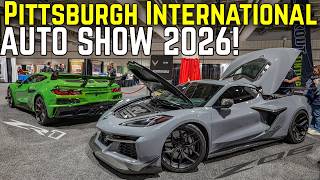 FULL Walk-Through of The Pittsburgh International Auto Show 2026! Bugatti, Corvette ZR1 & More!