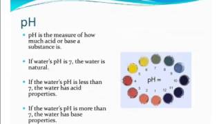 Water Quality Indicators Notes