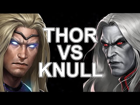 Herald of Thunder vs Knull - Marvel Future Fight