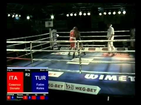 STAMM 2011 ćwierćfinał 60kg COSENZA Donato vs FATIM Keles