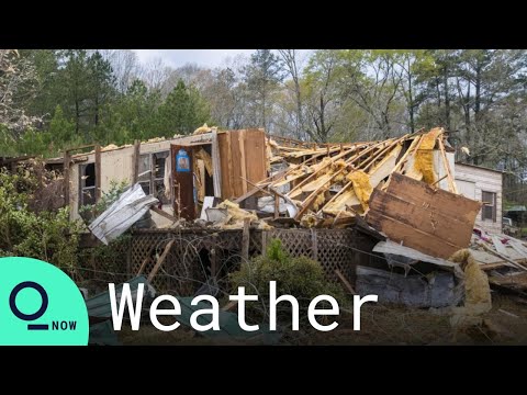 Wave of Severe Storms Batters Alabama, Mississippi Leaving Homes Damaged