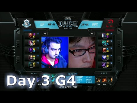 Dark Passage vs Rampage | S6 Worlds 2016 International Wildcard Qualifiers Day 3 | DP vs RPG