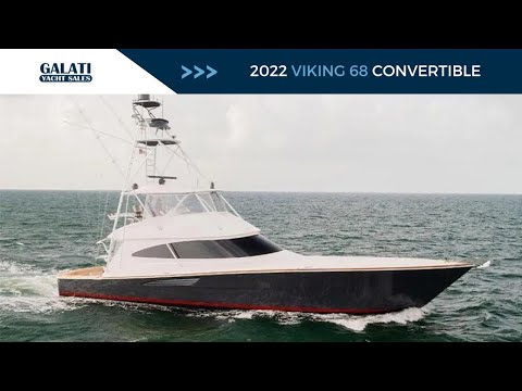 2022 Viking 68 Convertible For Sale "DAWG DAZE"