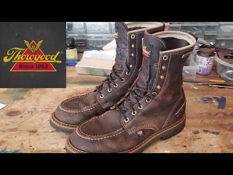 Thorogood Work Boots  The 1957 Series 8" Waterproof Upland Boot Review