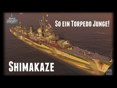 Let's Play World of Warships | Shimakaze | So ein Torpedo Junge! [ Gameplay - German  -Deutsch ]
