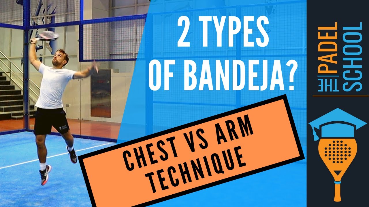 Bandeja technique: chest-led vs arm-based styles