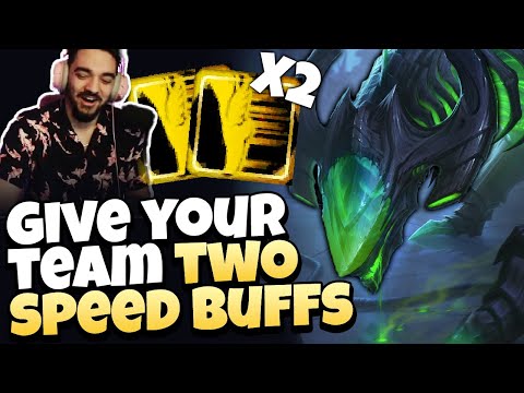 TIAMAT OP! GIVE YOUR TEAM 2 SPEED BUFFS! - Grandmasters Ranked Joust - Smite