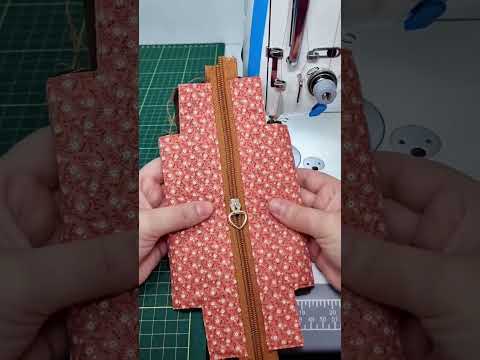 Passo a passo costura criativa Como costurar estojo #sewing #tutorial #costura #passoapasso