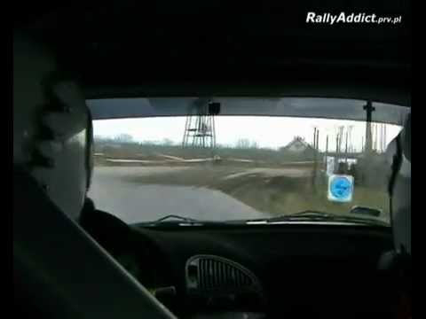 35 Rajd Warszawski 2009 M.Mędelski-Guz / R.Podlecki OS 4 Wilga onboard