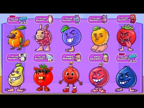 Merge Fellas BOSS + BOSS ⁉️ Brainrot 22,21,19,18,17,1613, Xmas 2,3 - New Update | Ultimate Max Level