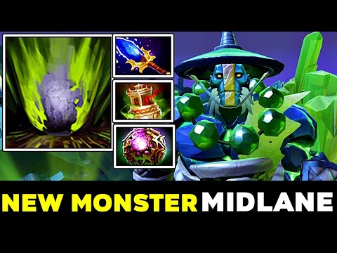 NEW MONSTER %100 MIDLANE [ Earth Spirit ] Plays the new - CARRY ON IMMORTAL - RANKED GAMEPLAY