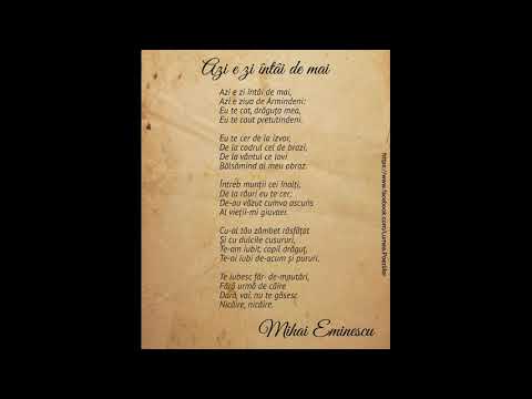 Rock Filarmonica Oradea - Azi e zi intai de mai (Mihai Eminescu)