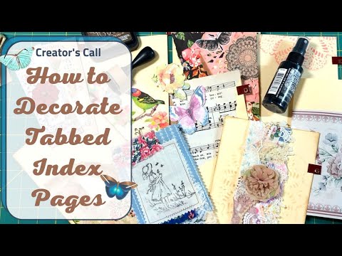 Using Tabbed Index Pages In Journals (Viewer Request) | Asking For Ideas & Input | Dream With Me!